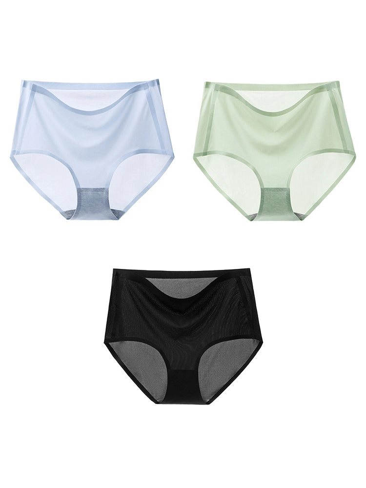 3-Pack Seamless Soft Breathable Stretch Underwear