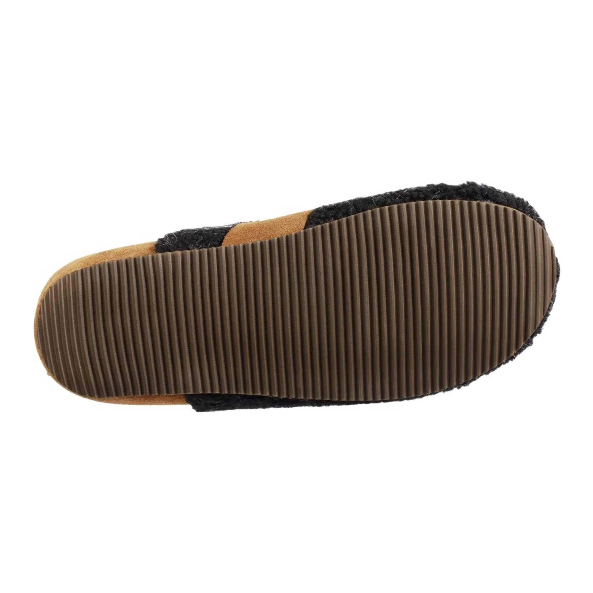 Acorn Women's Clog - Ela Cozy Recycled Berber Upper, Black, Small | A21202BLKWS