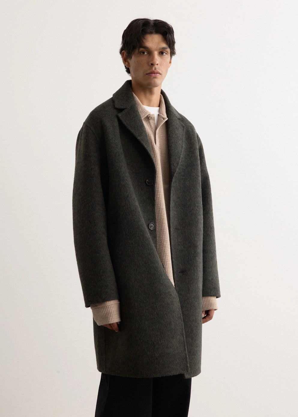 Ark Double Faced Wool Coat