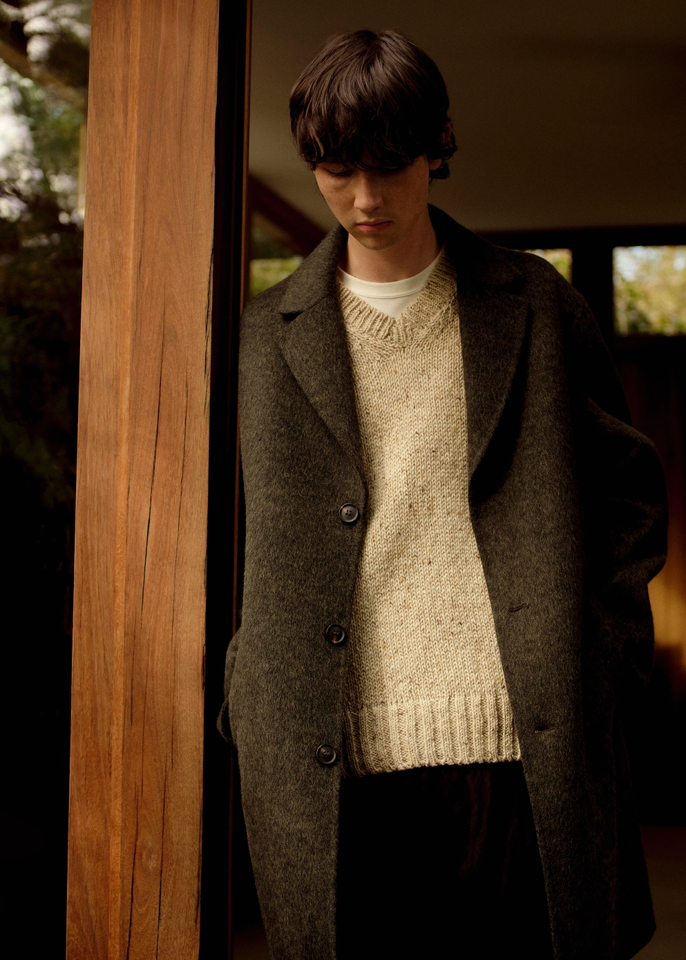 Ark Double Faced Wool Coat