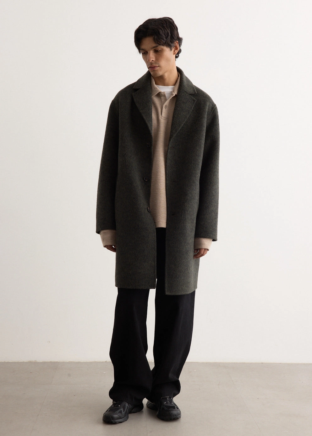 Ark Double Faced Wool Coat