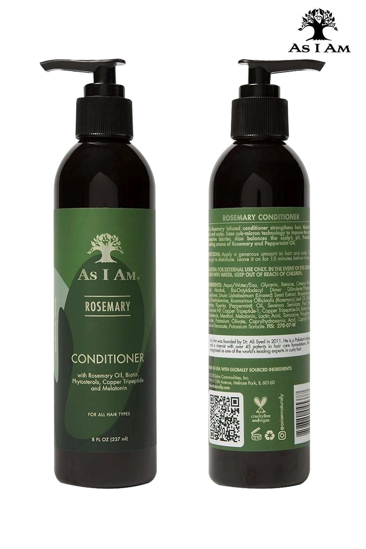 AS I AM ROSEMARY CONDITIONER 8oz