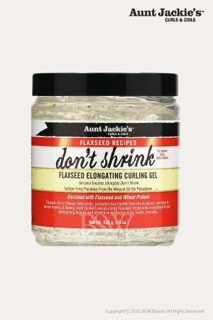 AUNT JACKIES DON'T SHRINK FLAXSEED ELONGATING CURLING GEL 15oz