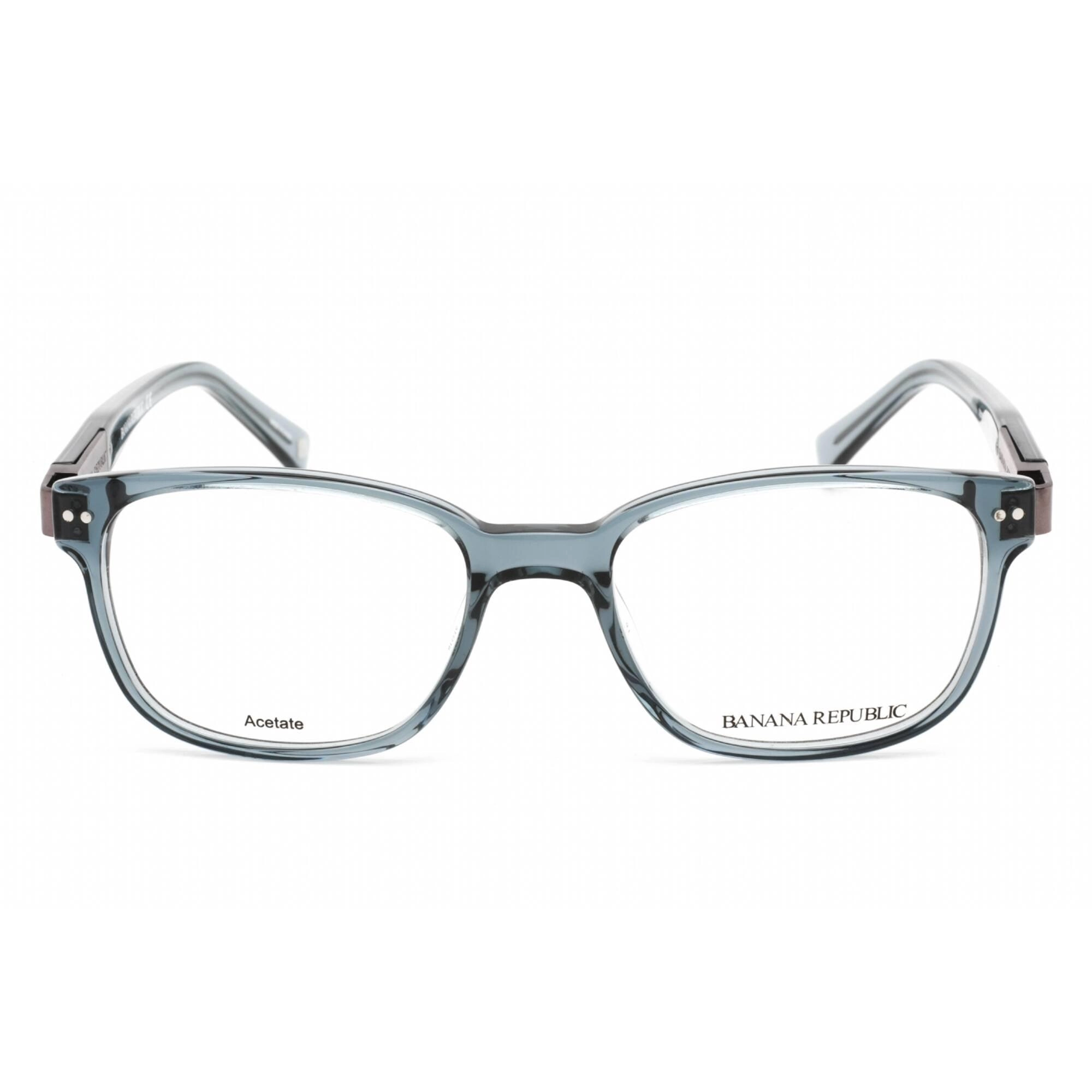 Banana Republic Men's Eyeglasses - Grey Blue Plastic Frame Clear Lens | Dexter 009V 00