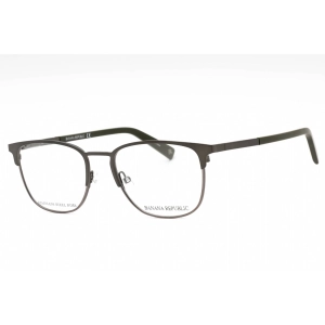 Banana Republic Men's Eyeglasses - Matte Grey Metal Full Rim Frame | BR 107 0FRE 00