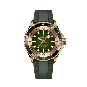 Breitling Superocean Automatic Watch, 42mm Green Dial, N17375201L1S1