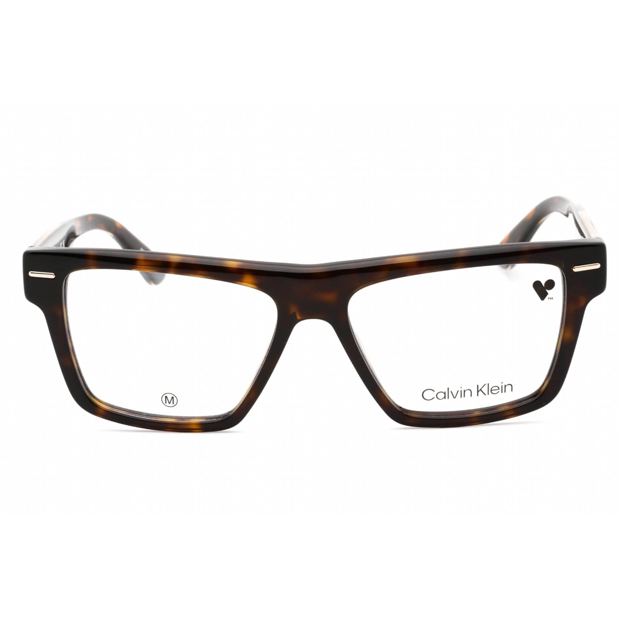 Calvin Klein Men's Eyeglasses - Dark Havana Full Rim Rectangular Frame | CK23522 235