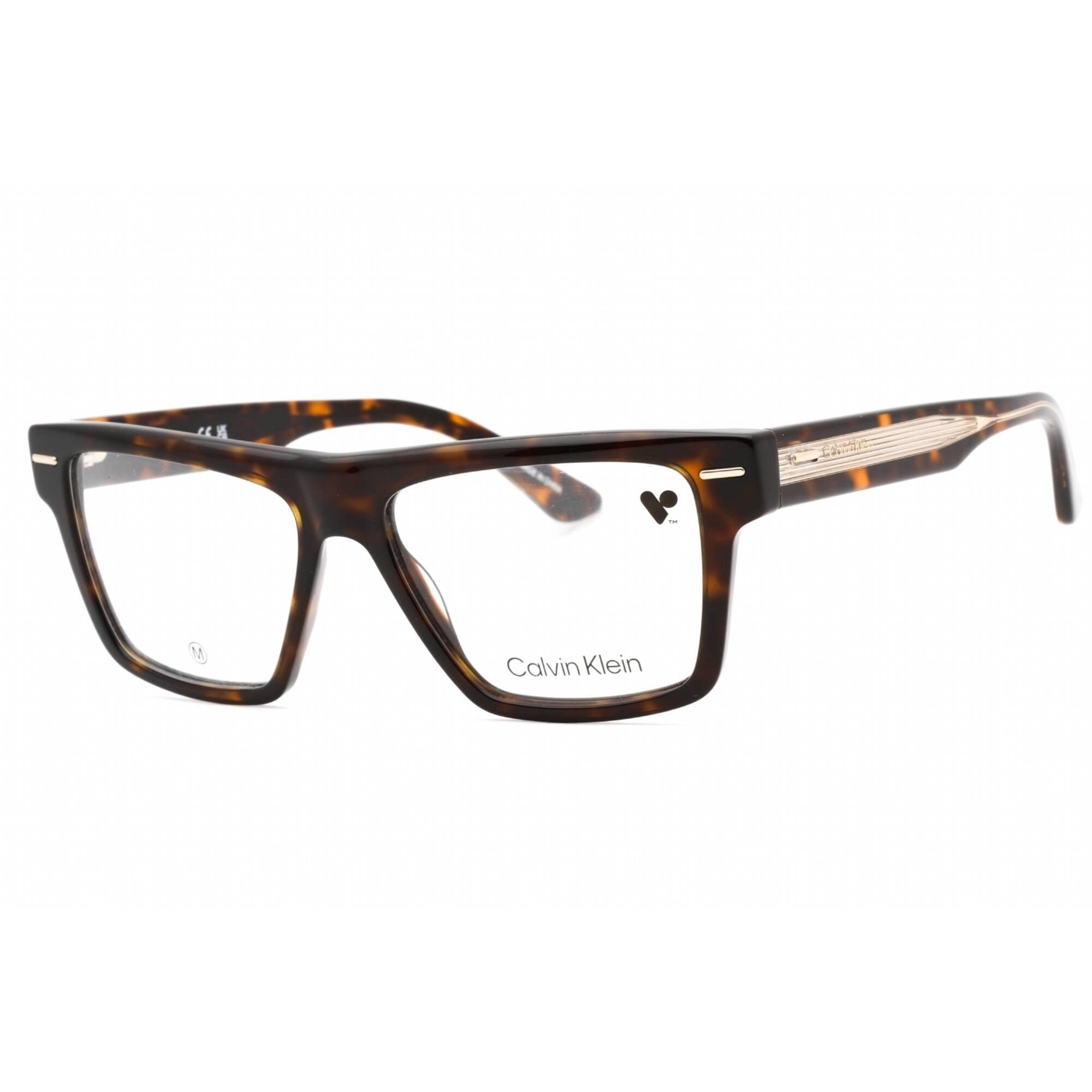 Calvin Klein Men's Eyeglasses - Dark Havana Full Rim Rectangular Frame | CK23522 235