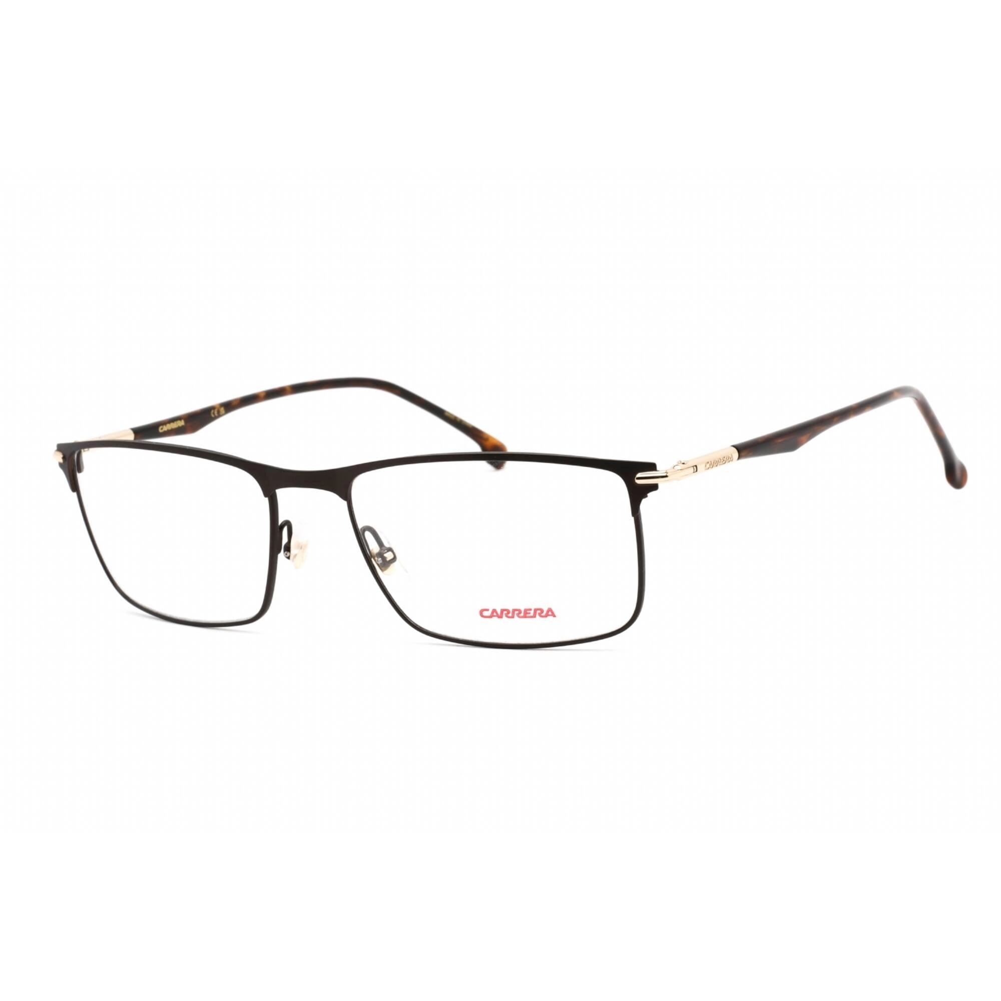 Carrera Men's Eyeglasses - Matte Brown Metal Rectangular Frame | CARRERA 288 0YZ4 00