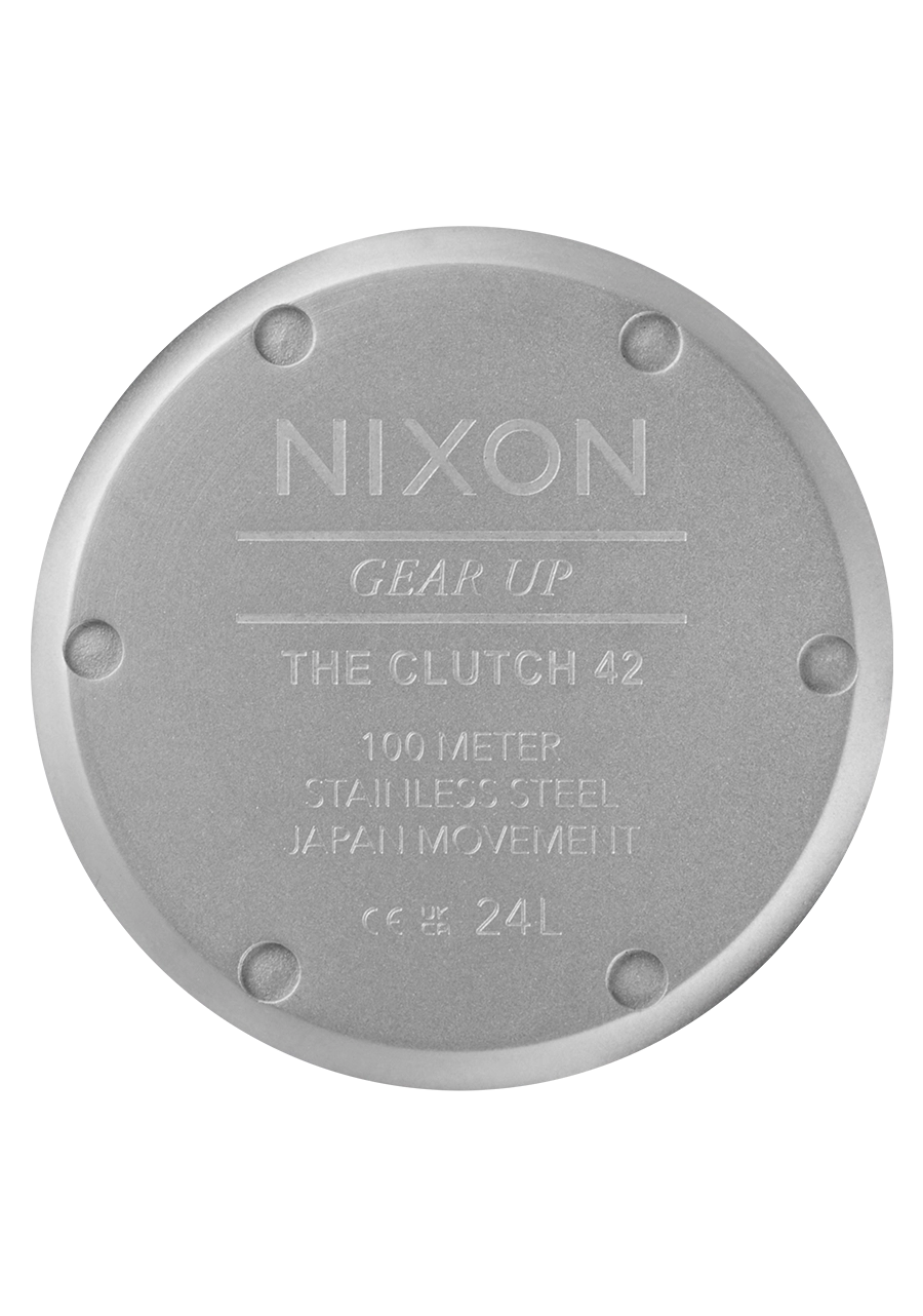 Clutch 42 - Matte Silver / Thyme