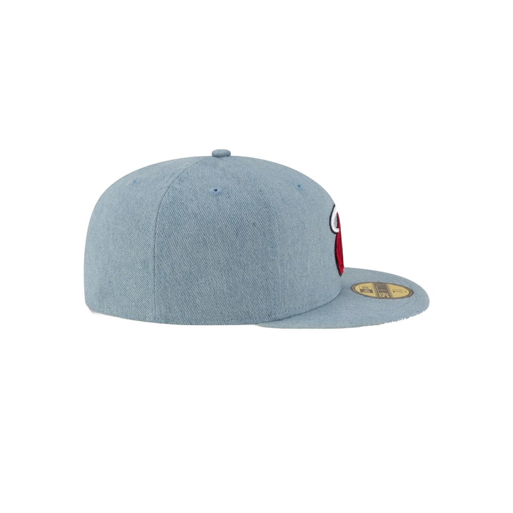 Court Culture Denim Fitted Hat