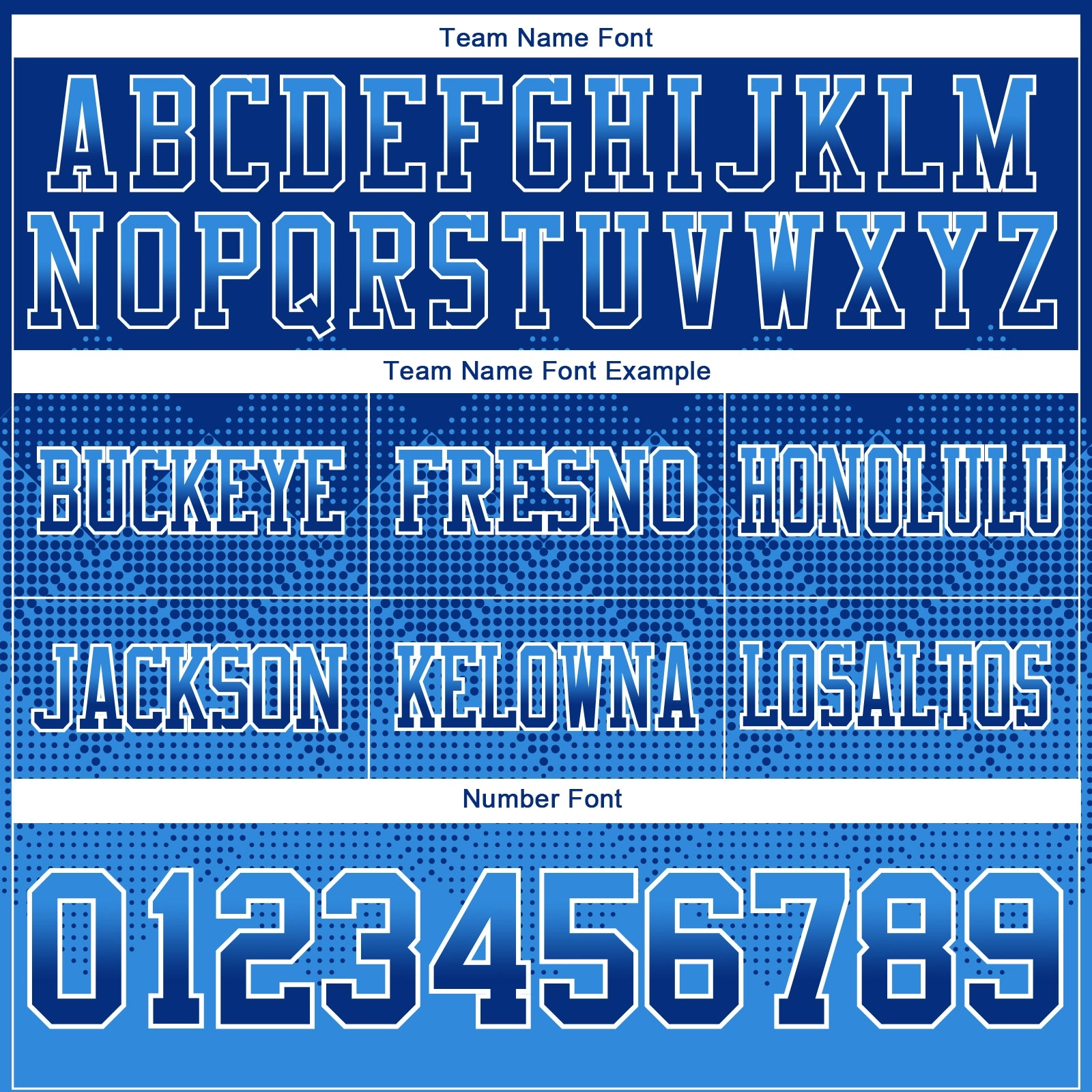 Custom Royal Powder Blue-White Mesh Authentic Gradient Square Shape Flag Football Jersey