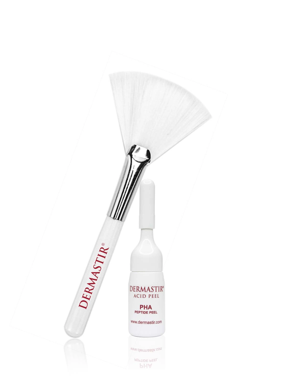Dermastir PHA Acid Peel 25% Gel   FREE Fan Brush