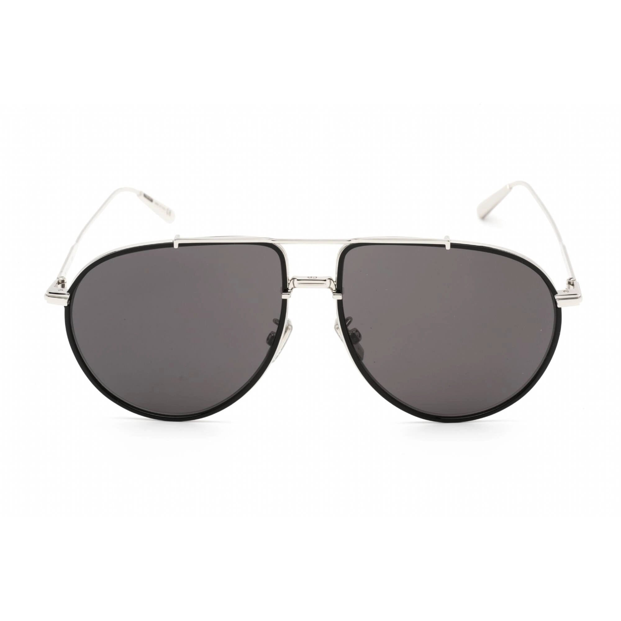 Dior Men's Sunglasses - Shiny Palladium Metal Full Rim Frame | DIORBLACKSUIT AU 16A