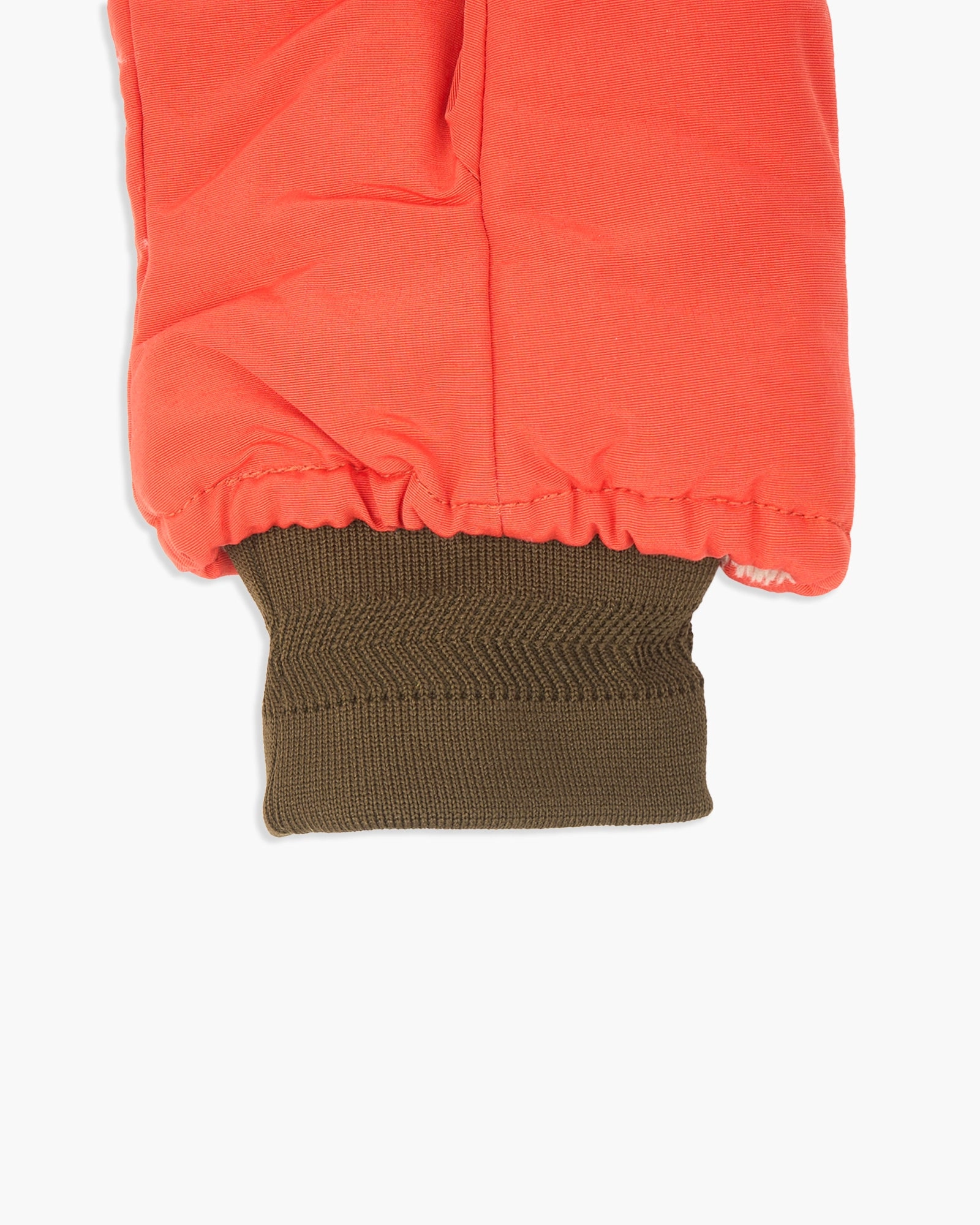 Elmer Joh Knitted Cuff Gloves - Orange