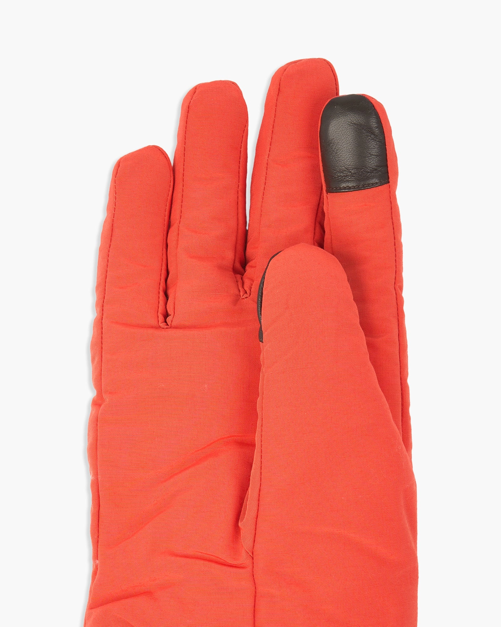 Elmer Joh Knitted Cuff Gloves - Orange