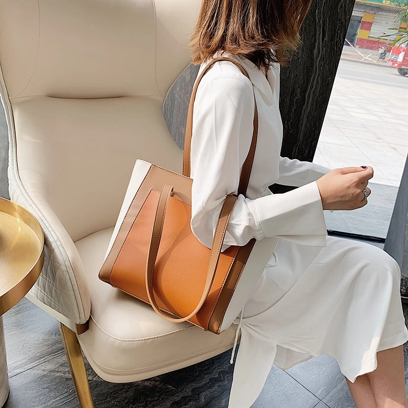 Female Luxury High Capacity Handbags Lady Winter Quality Hand Bag