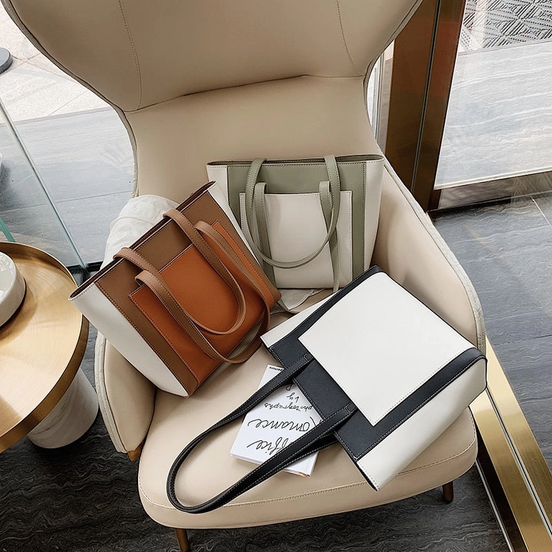 Female Luxury High Capacity Handbags Lady Winter Quality Hand Bag