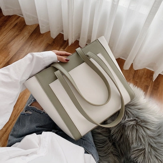 Female Luxury High Capacity Handbags Lady Winter Quality Hand Bag