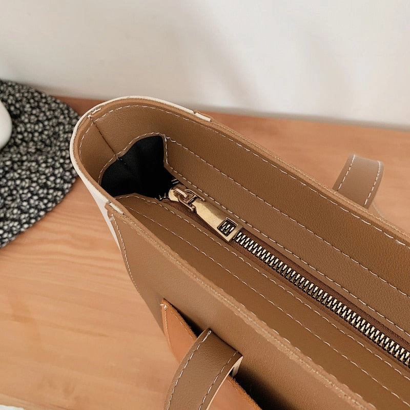 Female Luxury High Capacity Handbags Lady Winter Quality Hand Bag