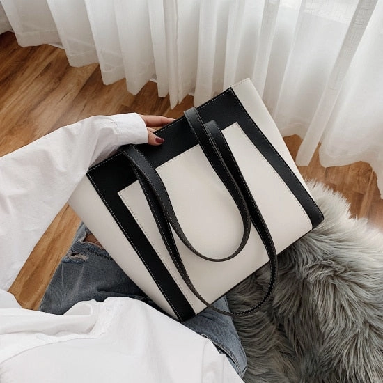 Female Luxury High Capacity Handbags Lady Winter Quality Hand Bag
