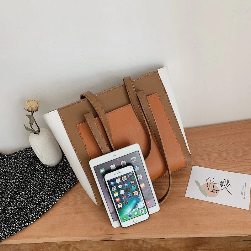 Female Luxury High Capacity Handbags Lady Winter Quality Hand Bag