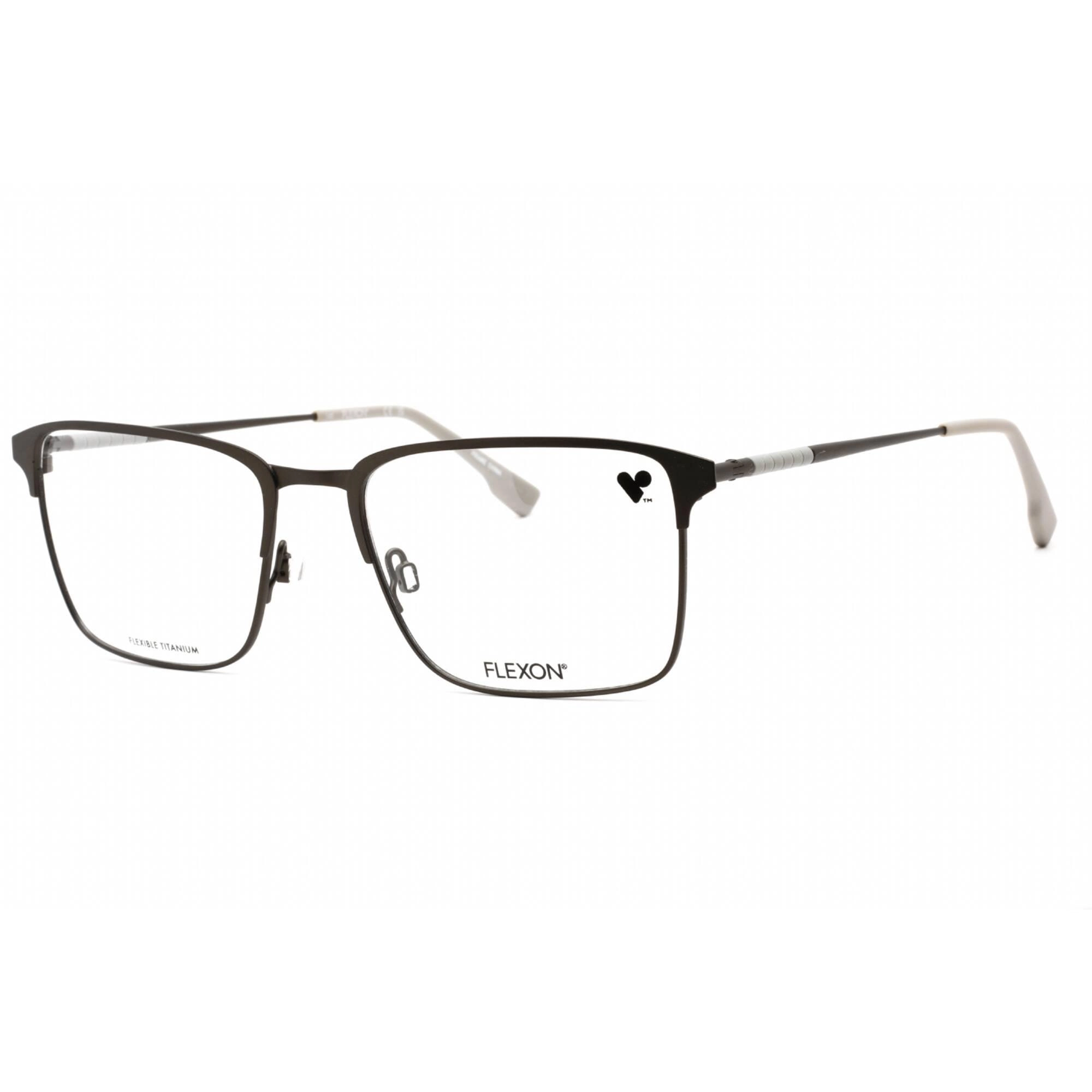 Flexon Men's Eyeglasses - Full Rim Matte Moss Rectangular Frame | FLEXON E1131 315