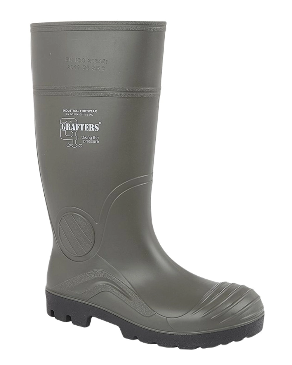 Grafters Full Length Safety Wellington Boots