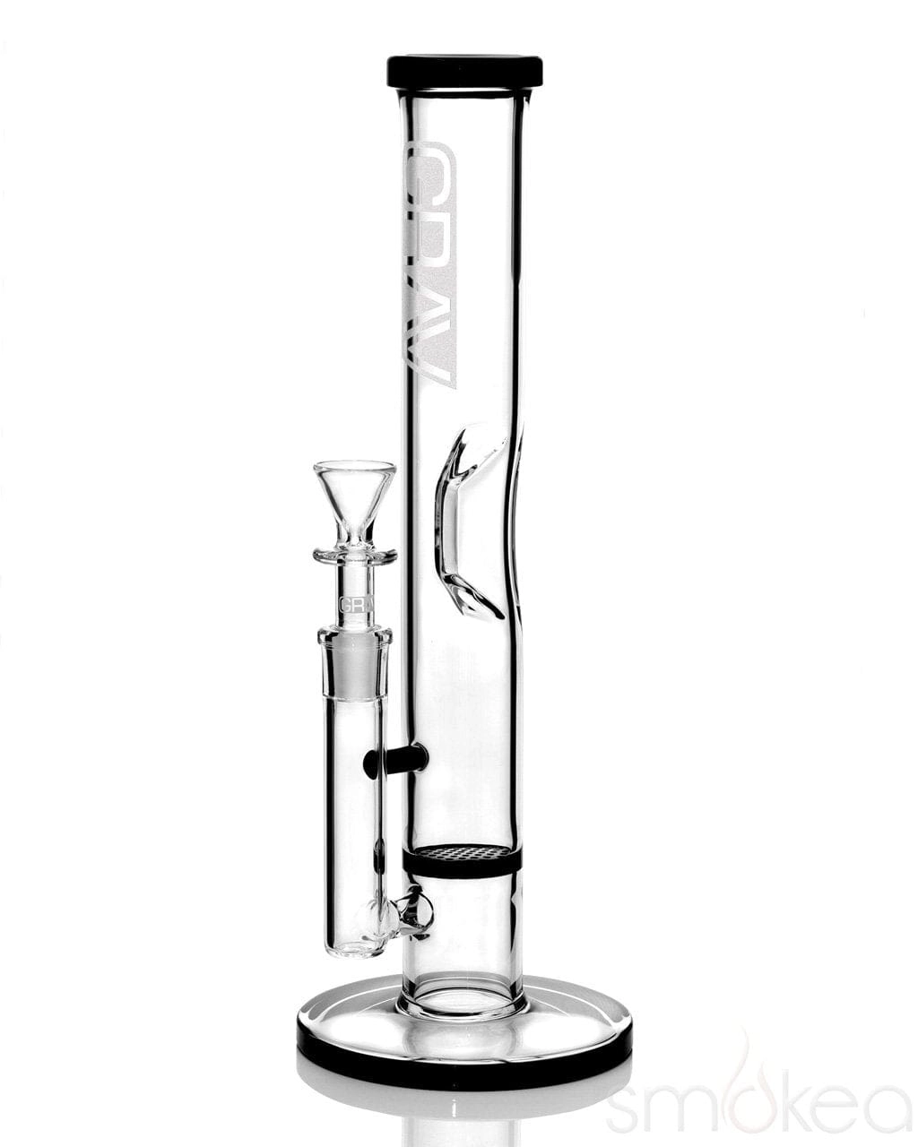 GRAV Medium Straight Base w/ Disc Bong