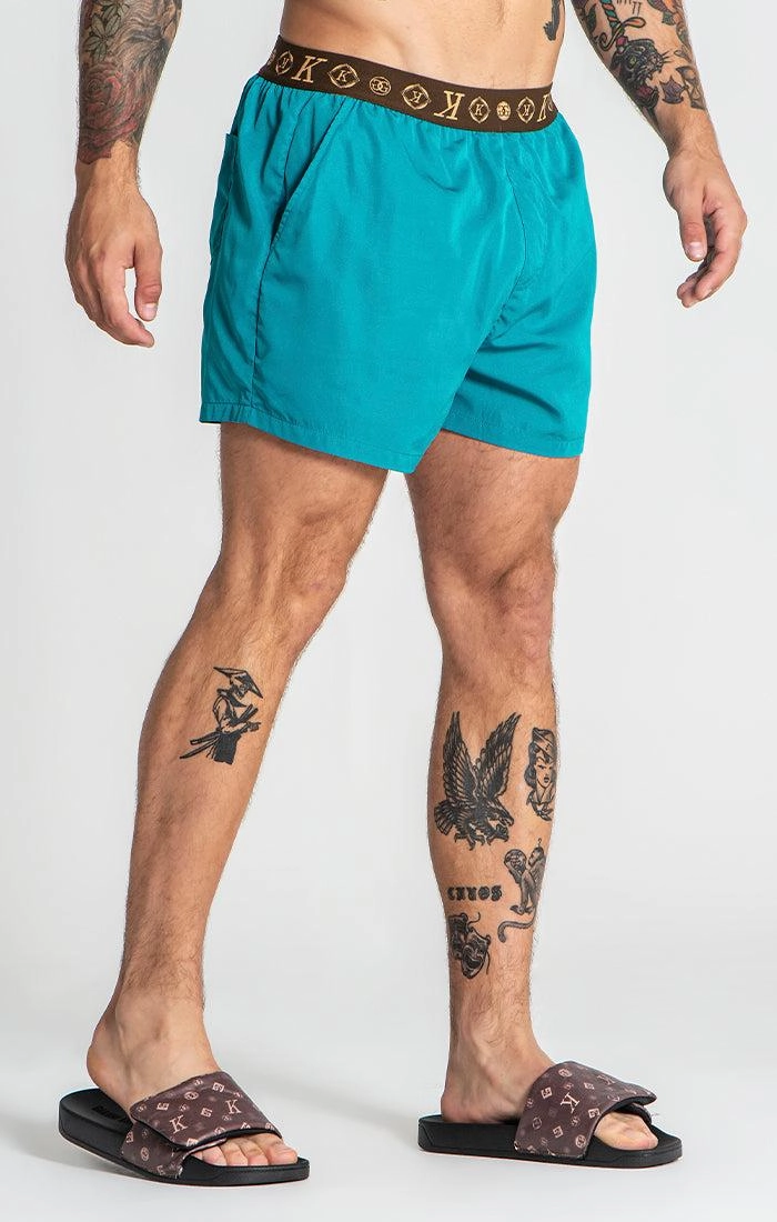 Green ChoKo Swimshorts