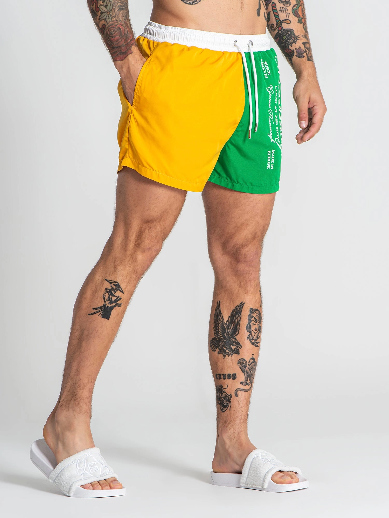 Green Showstopper Swimshorts
