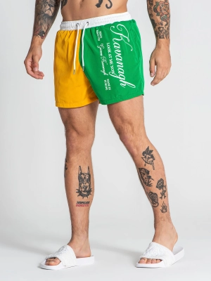 Green Showstopper Swimshorts