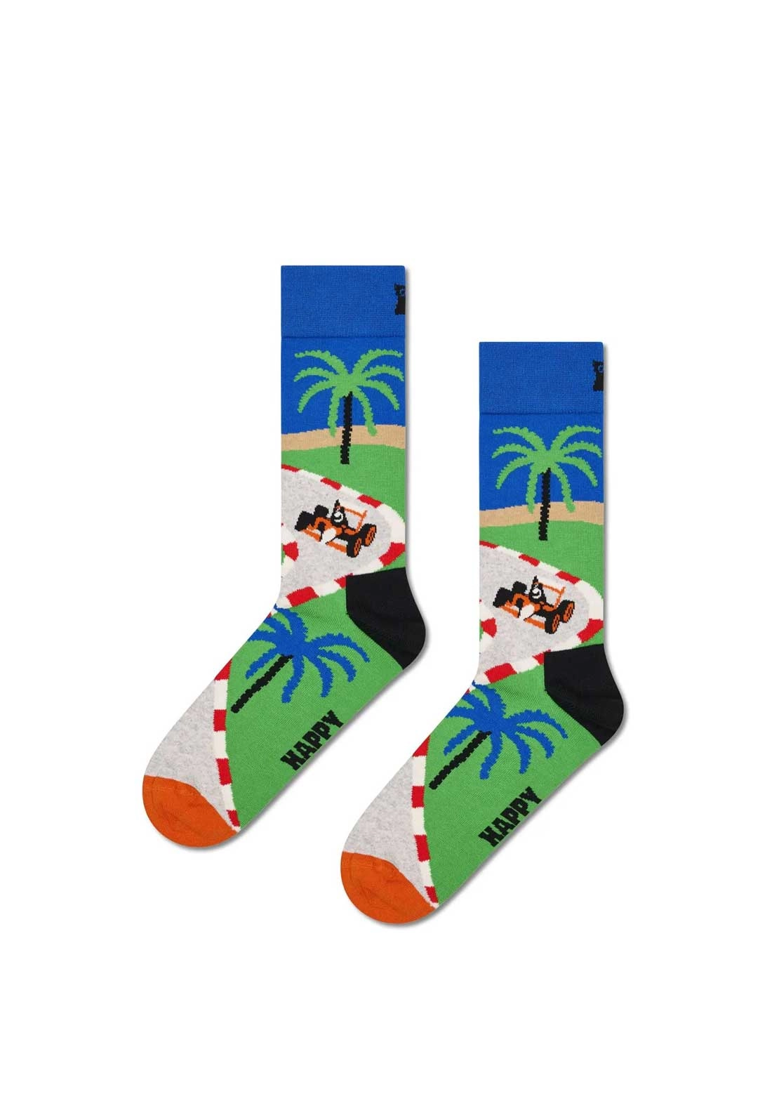 Happy Socks Top Racer 3 Pack Socks, Multi