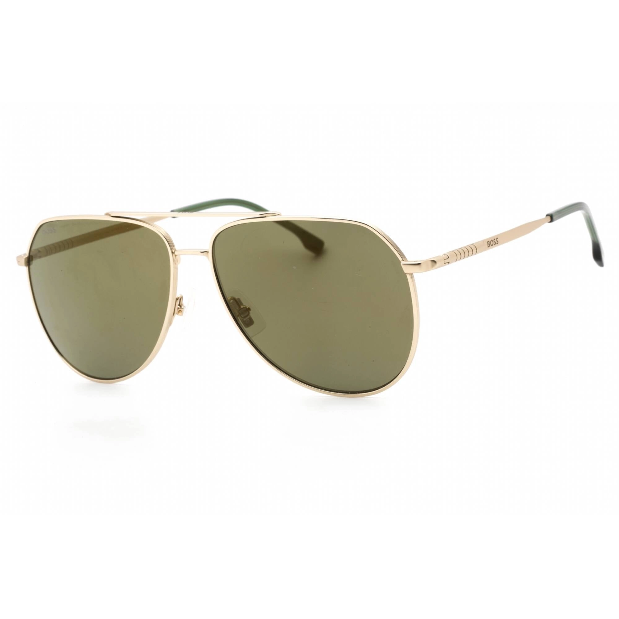 Hugo Boss Men's Sunglasses - Aviator Frame Gold Antireflex Lens | BOSS 1447/S 0J5G