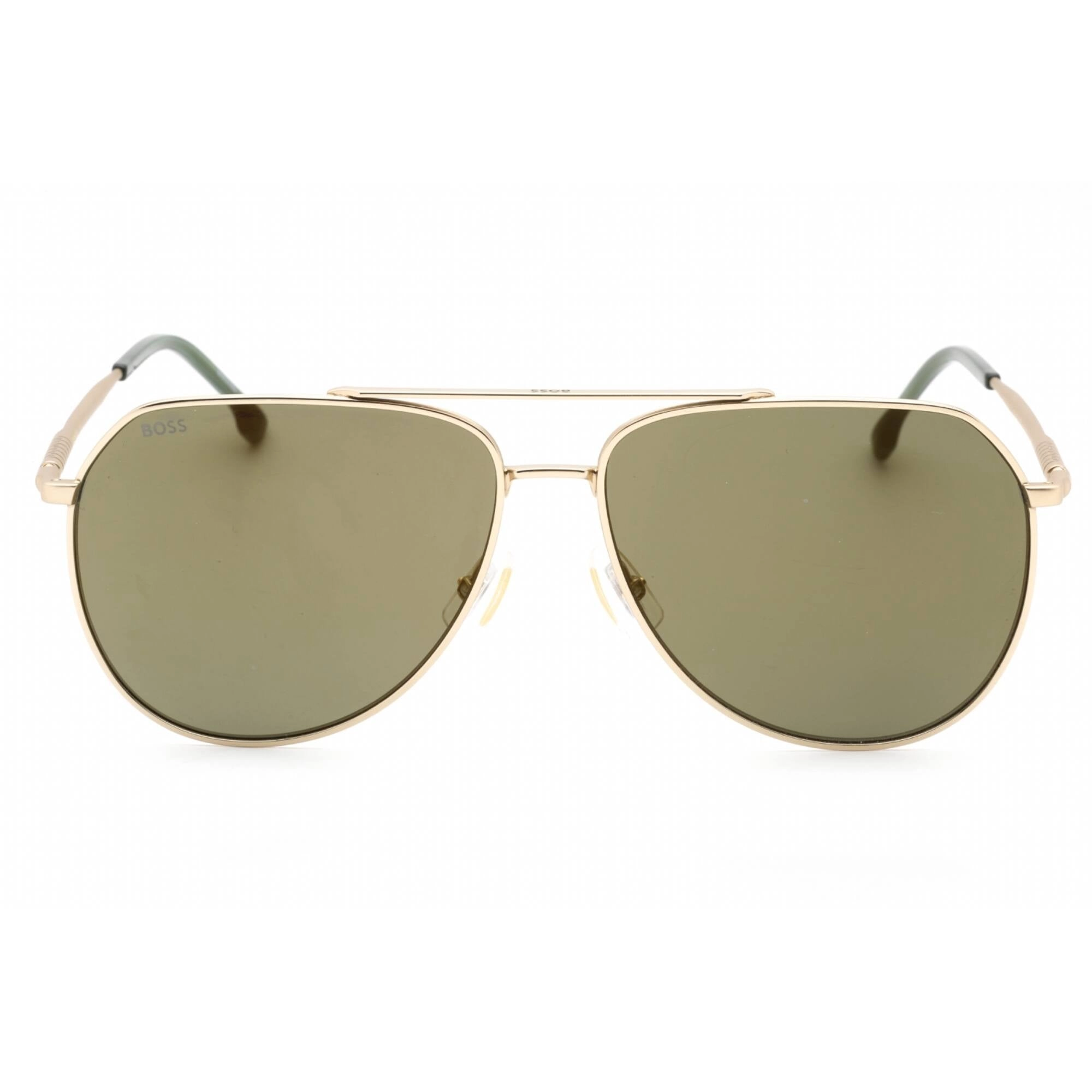 Hugo Boss Men's Sunglasses - Aviator Frame Gold Antireflex Lens | BOSS 1447/S 0J5G