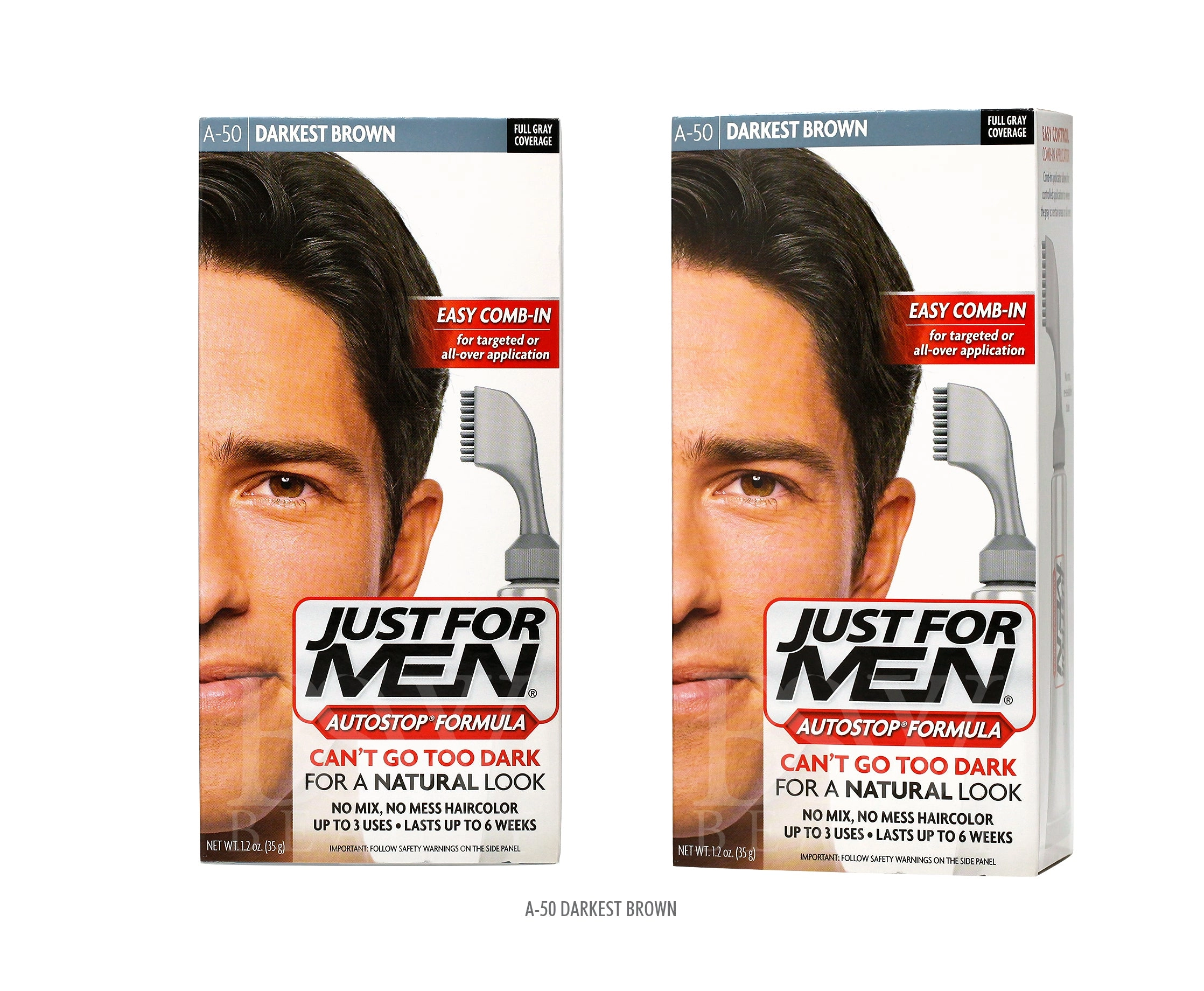 JUST FOR MEN COLOR AUTOSTOP FORMULA - A-50 DARKEST BROWN
