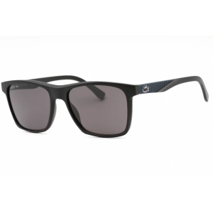 Lacoste Men's Sunglasses - Black Matte Plastic Rectangular Full Rim Frame | L900S 001