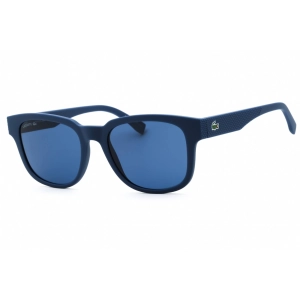 Lacoste Men's Sunglasses - Matte Blue Injected Propionate Square Frame | L982S 401