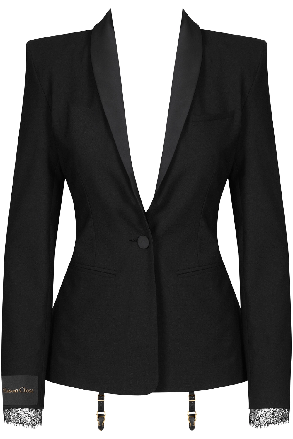 Le Vestiaire Wool Tuxedo Jacket