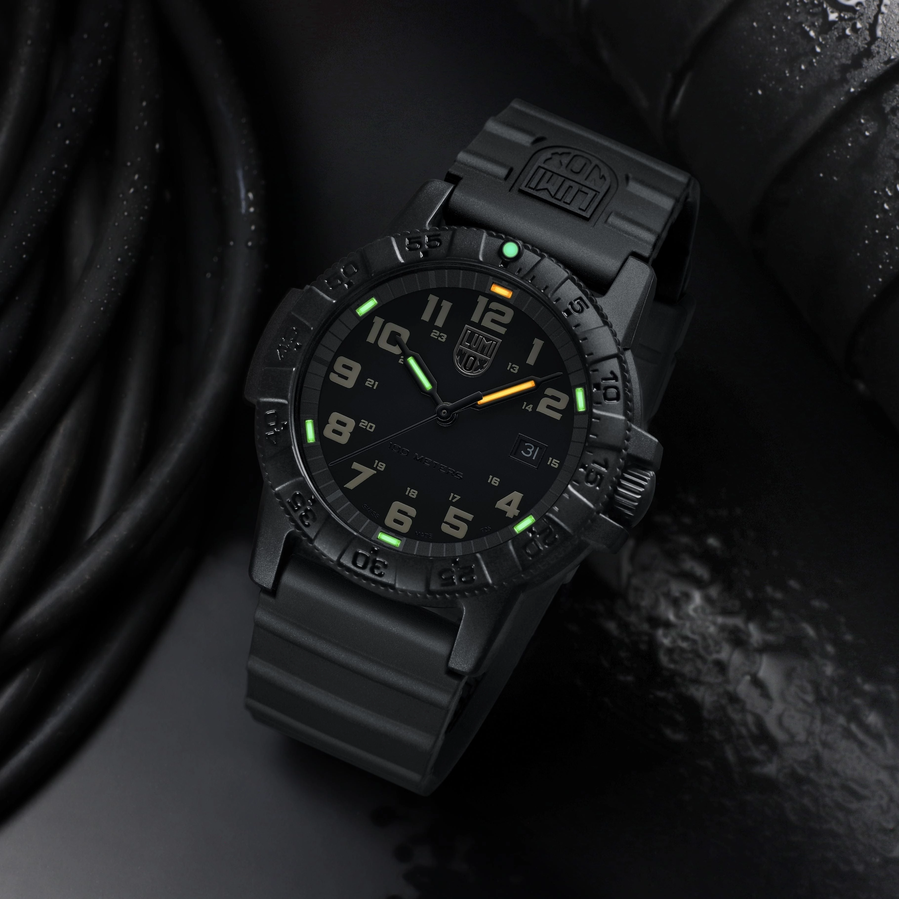 Leatherback SEA Turtle Giant , 44 mm, Outdoor Watch - 0330