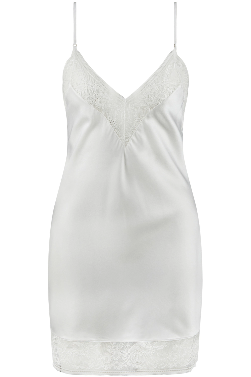 Midnight Whisper Silk Nightie Opale