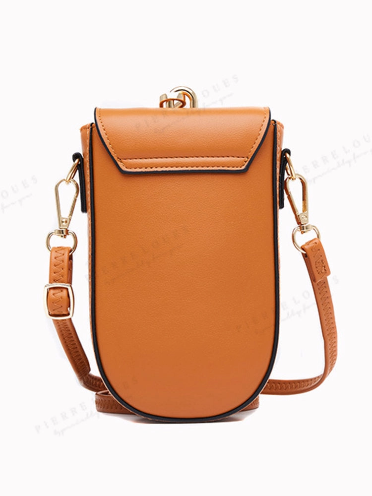Mini Messenger Shoulder Crossbody Handbag PU Leather Wallet