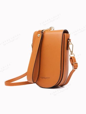 Mini Messenger Shoulder Crossbody Handbag PU Leather Wallet