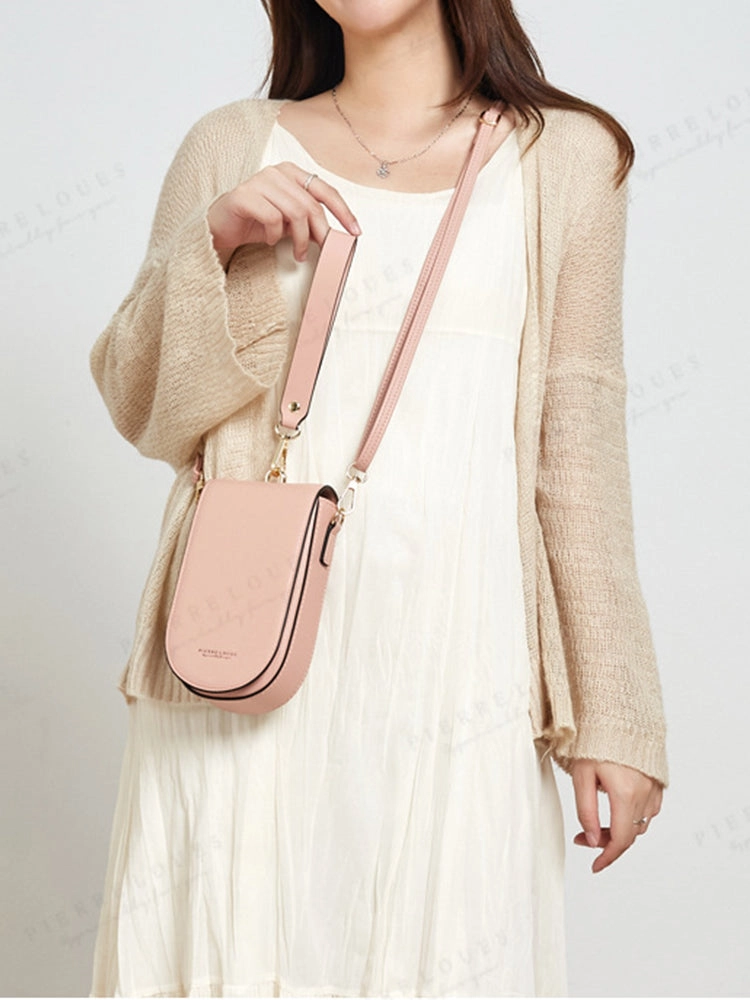 Mini Messenger Shoulder Crossbody Handbag PU Leather Wallet
