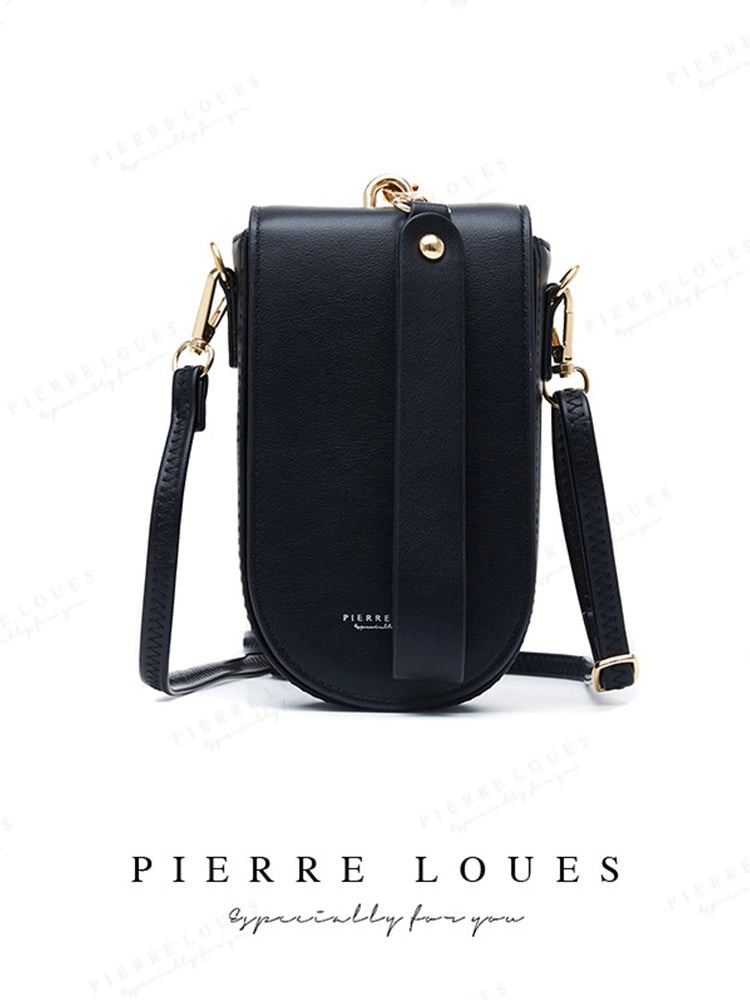 Mini Messenger Shoulder Crossbody Handbag PU Leather Wallet
