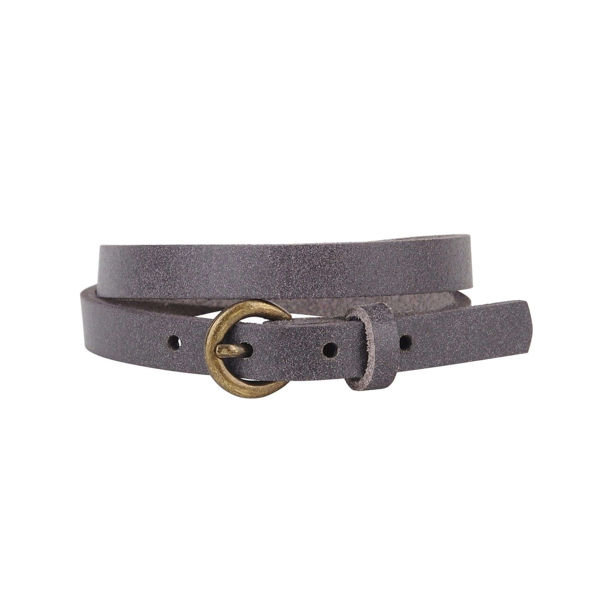 Minimalistic Double Wrap Bracelet with Buckle Closure