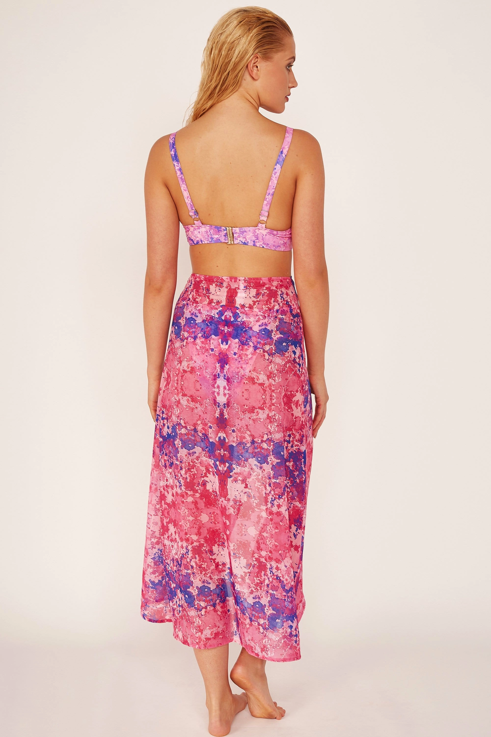 Neon Tie Dye Sarong