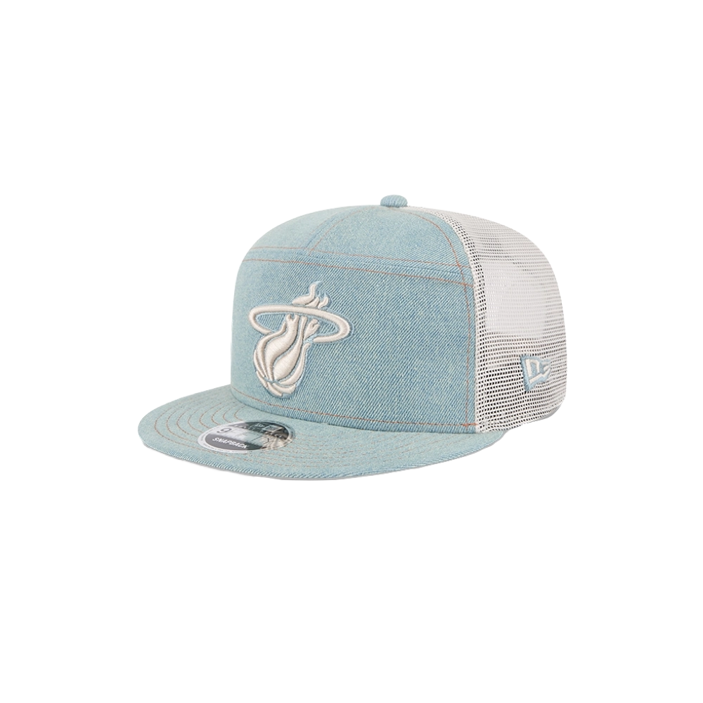 New Era Miami HEAT Denim Snapback