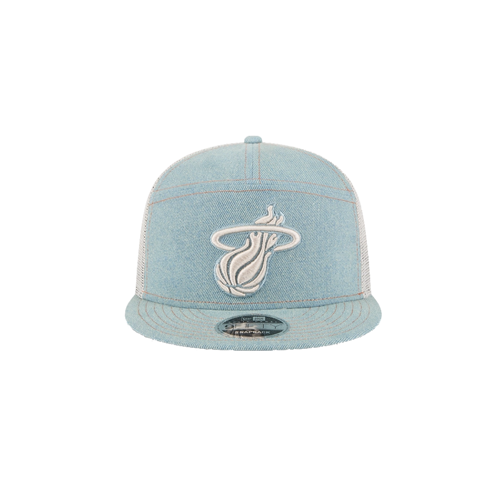 New Era Miami HEAT Denim Snapback