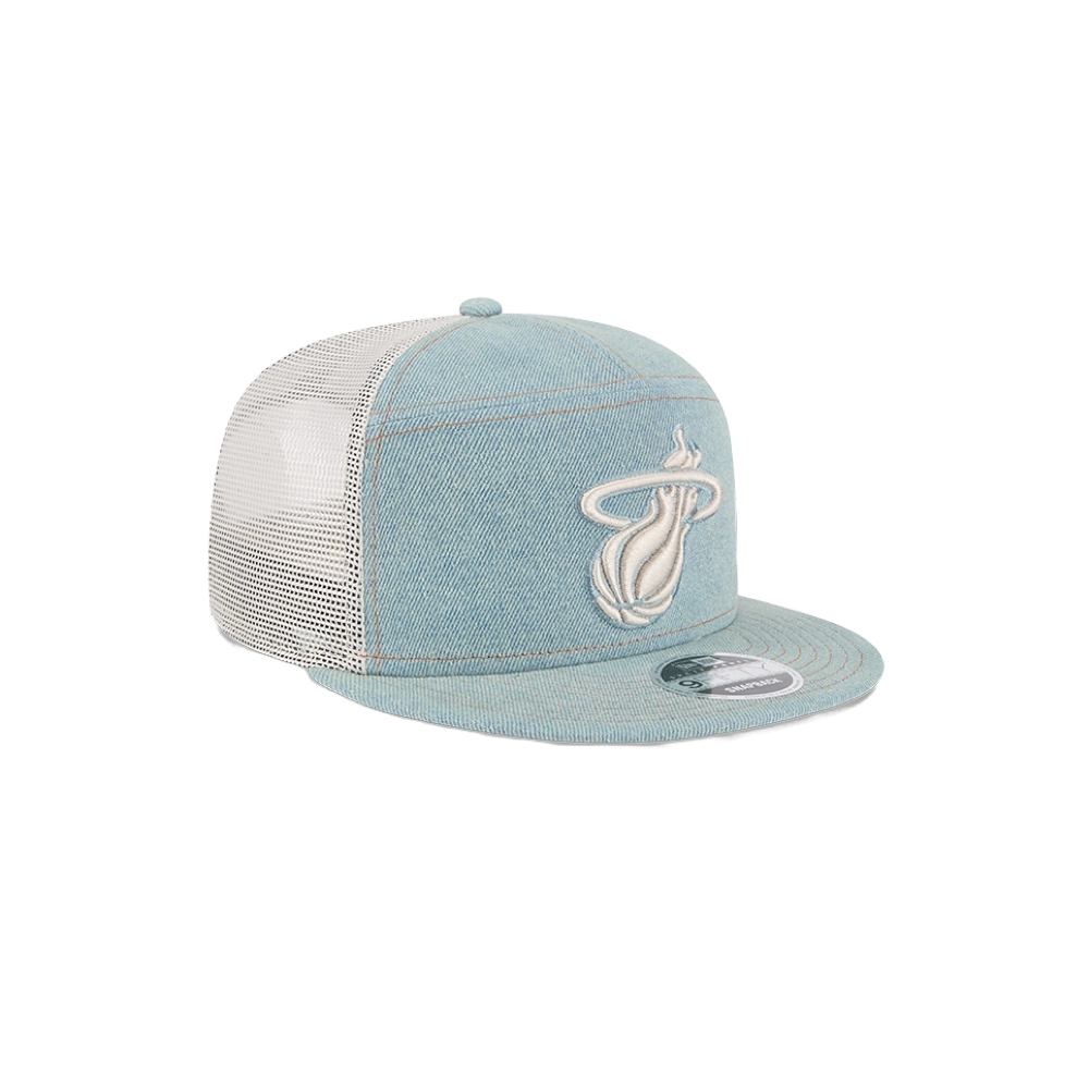 New Era Miami HEAT Denim Snapback